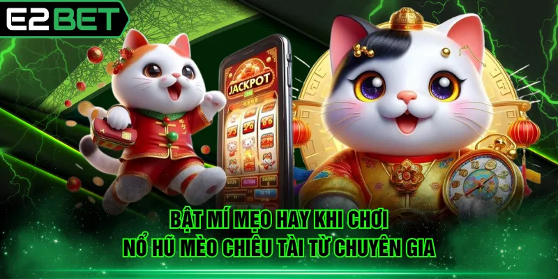Bật mí mẹo hay khi chơi nổ hũ Mèo Chiêu Tài từ chuyên gia