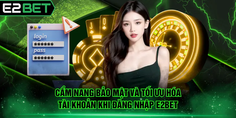 Cẩm nang bảo mật và tối ưu hóa tài khoản khi đăng nhập E2BET