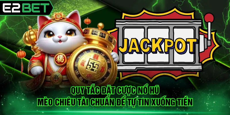 Quy tắc đặt cược nổ hũ Mèo Chiêu Tài chuẩn để tự tin xuống tiền